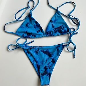 Tie Dye Bikini Set Size Medium